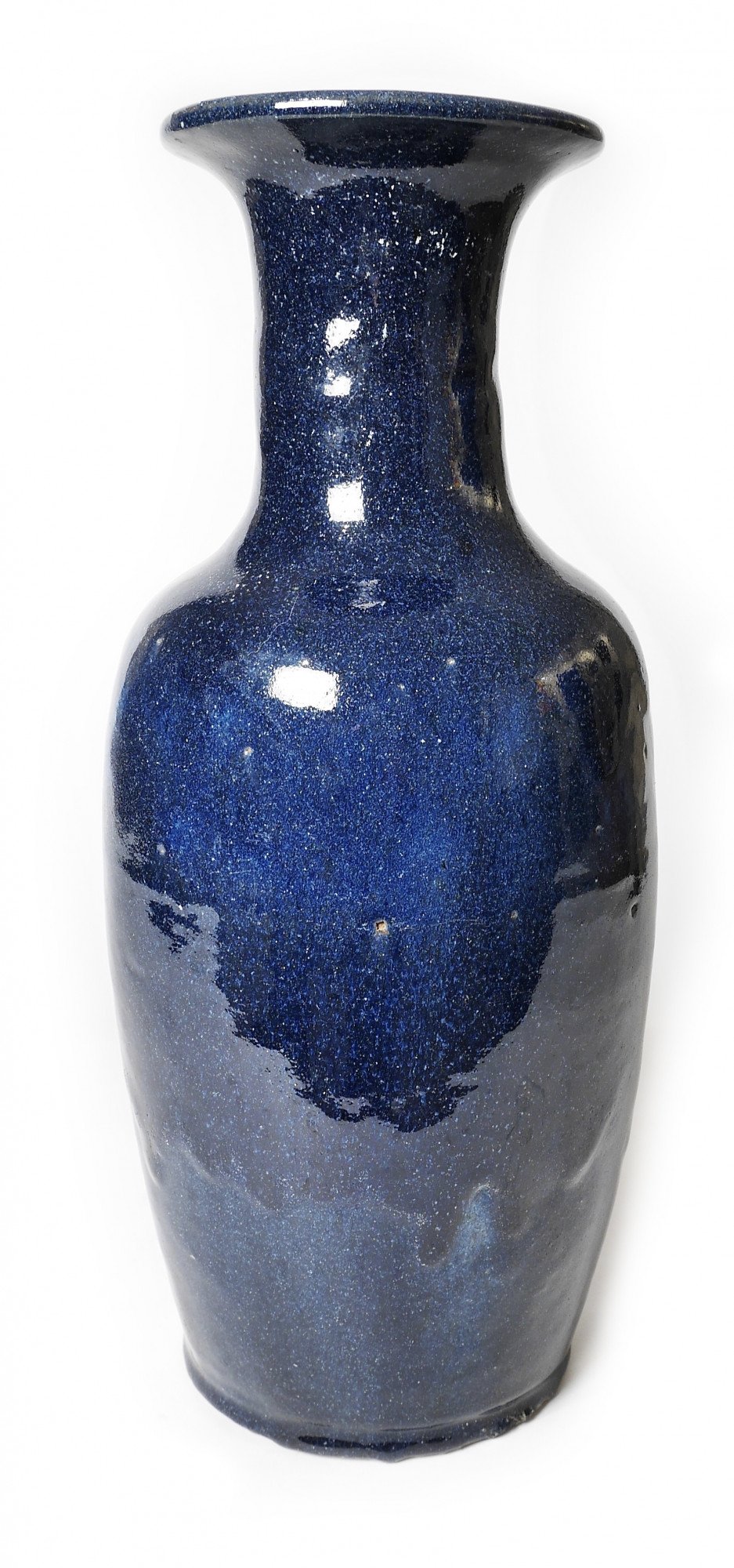 Ceramic Blue Vase