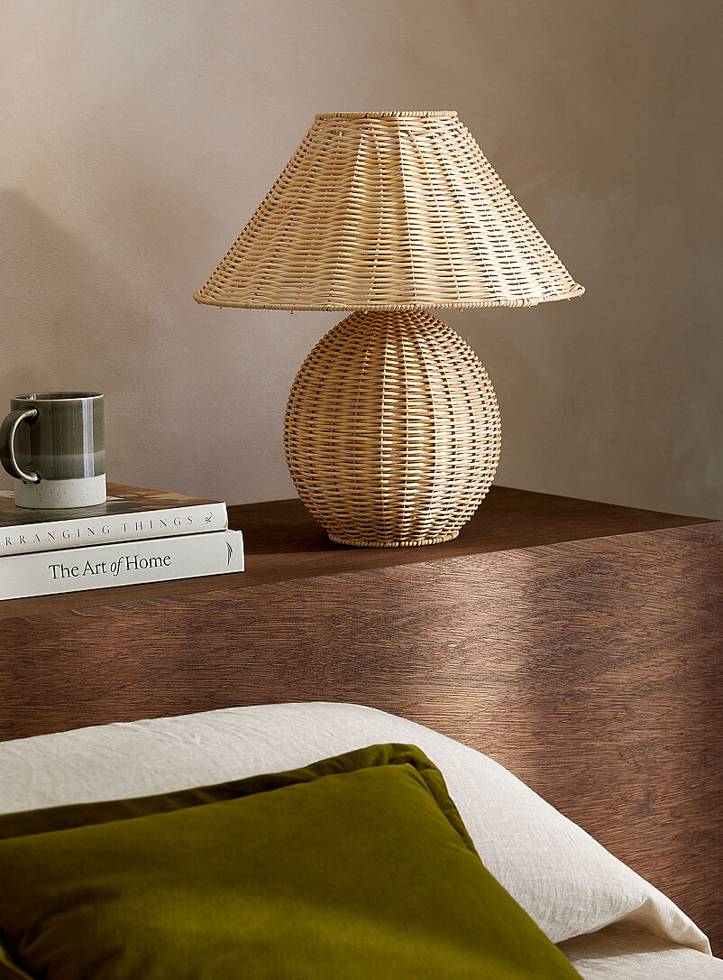 Rattan Lamp